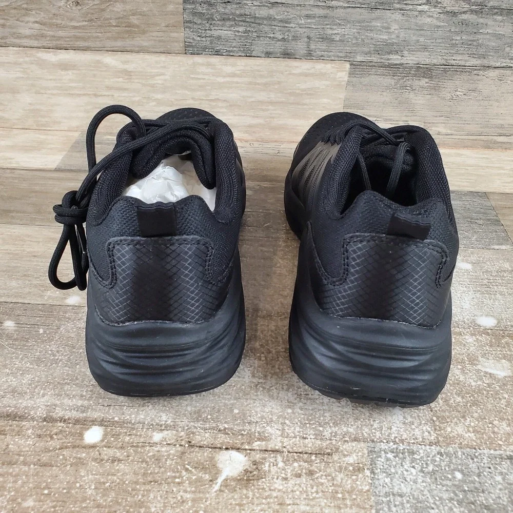 Brazos Contractor ST Warehouse Womens Work Shoes Sz 8 B Running Black Sneakers